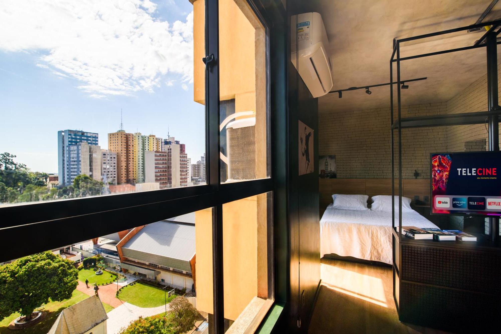 Flat Luix Londrina 43M2 C Jacuzzi Exterior foto